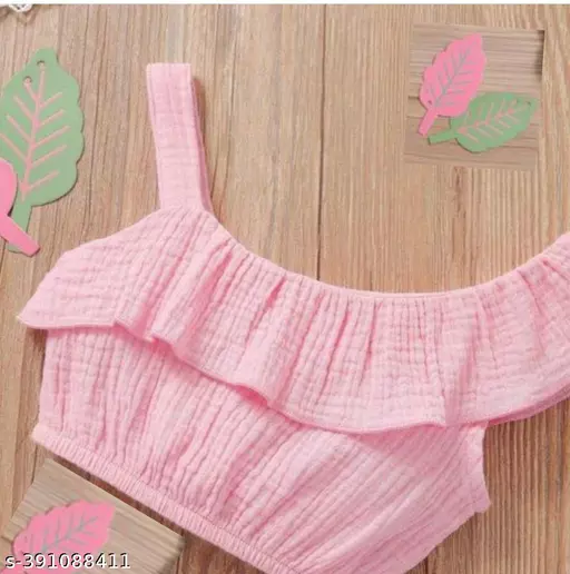 Stylish Baby Girls Top & Bottom Set